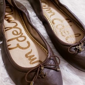 Sam Edelman Brown Ballet Flats